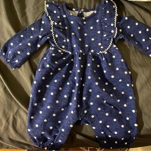 Polka dot romper